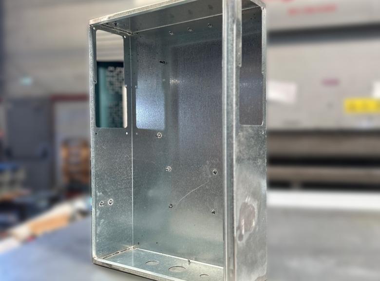 une pièce métallique réalisé par metalpe