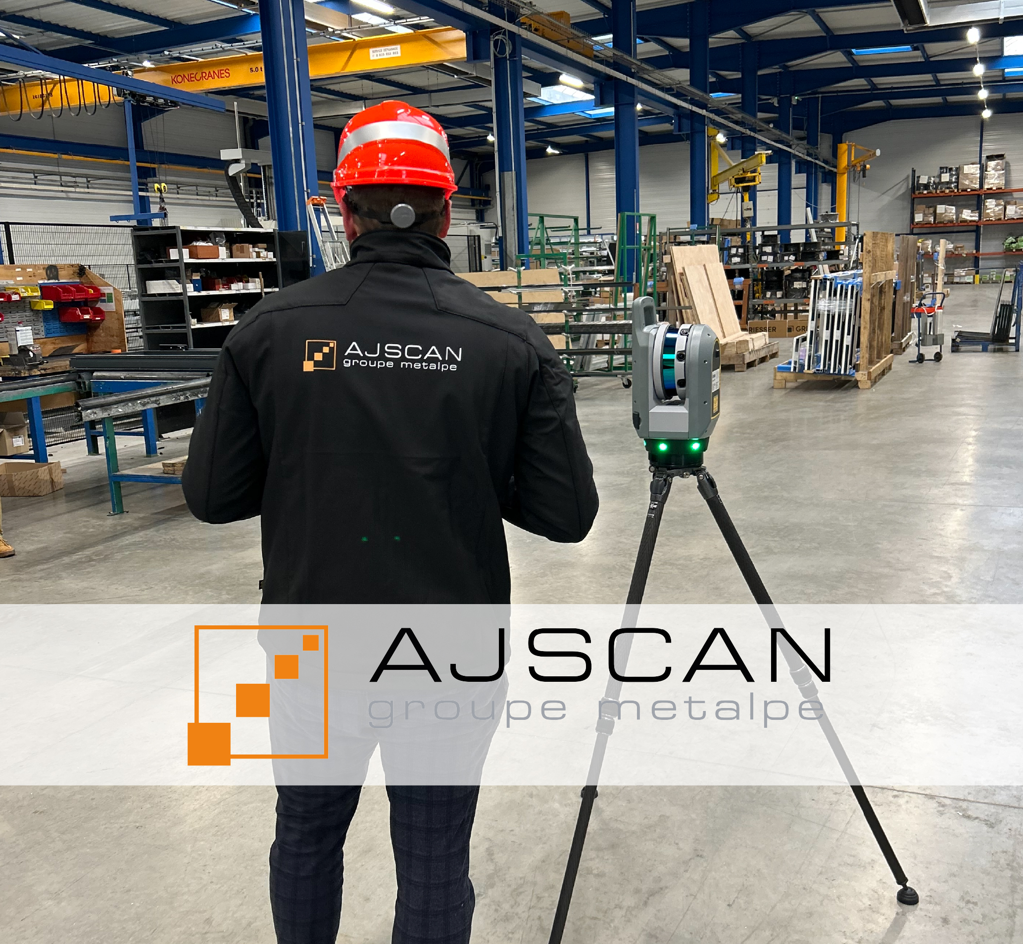 AJSCAN Scan 3D de bâtiments